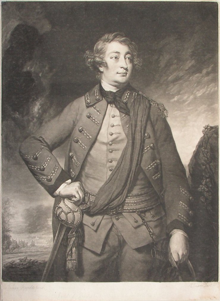 Mezzotint - Earl of Pembroke - Dixon